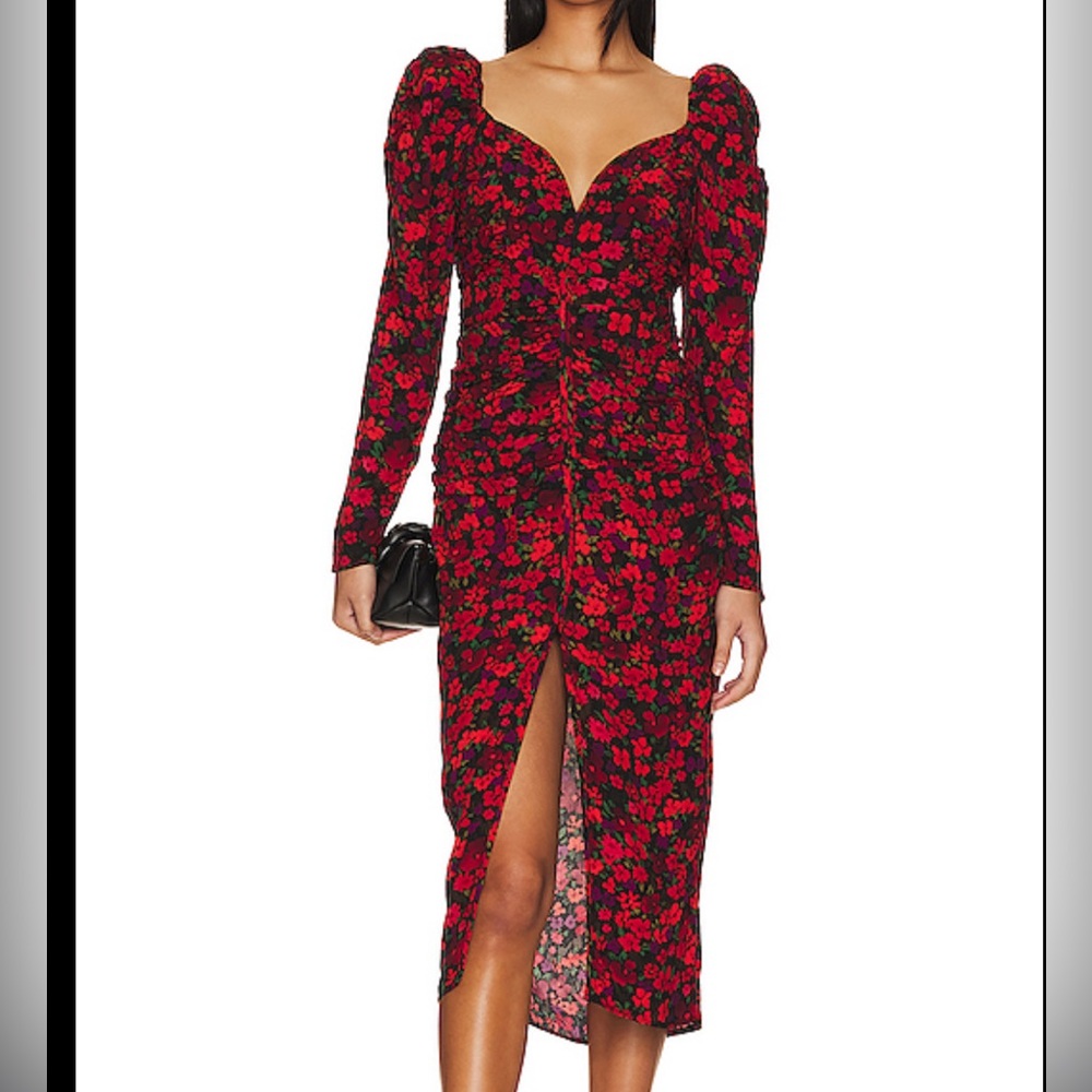 Floral Long Sleeve Dress ASTR THE LABEL